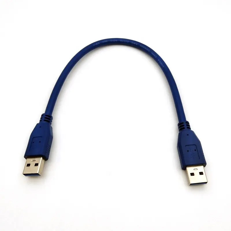  1m  USB 3.0 Type A Male To Type A Male Extension Cable USB Data Cable Extender Computer Accessories