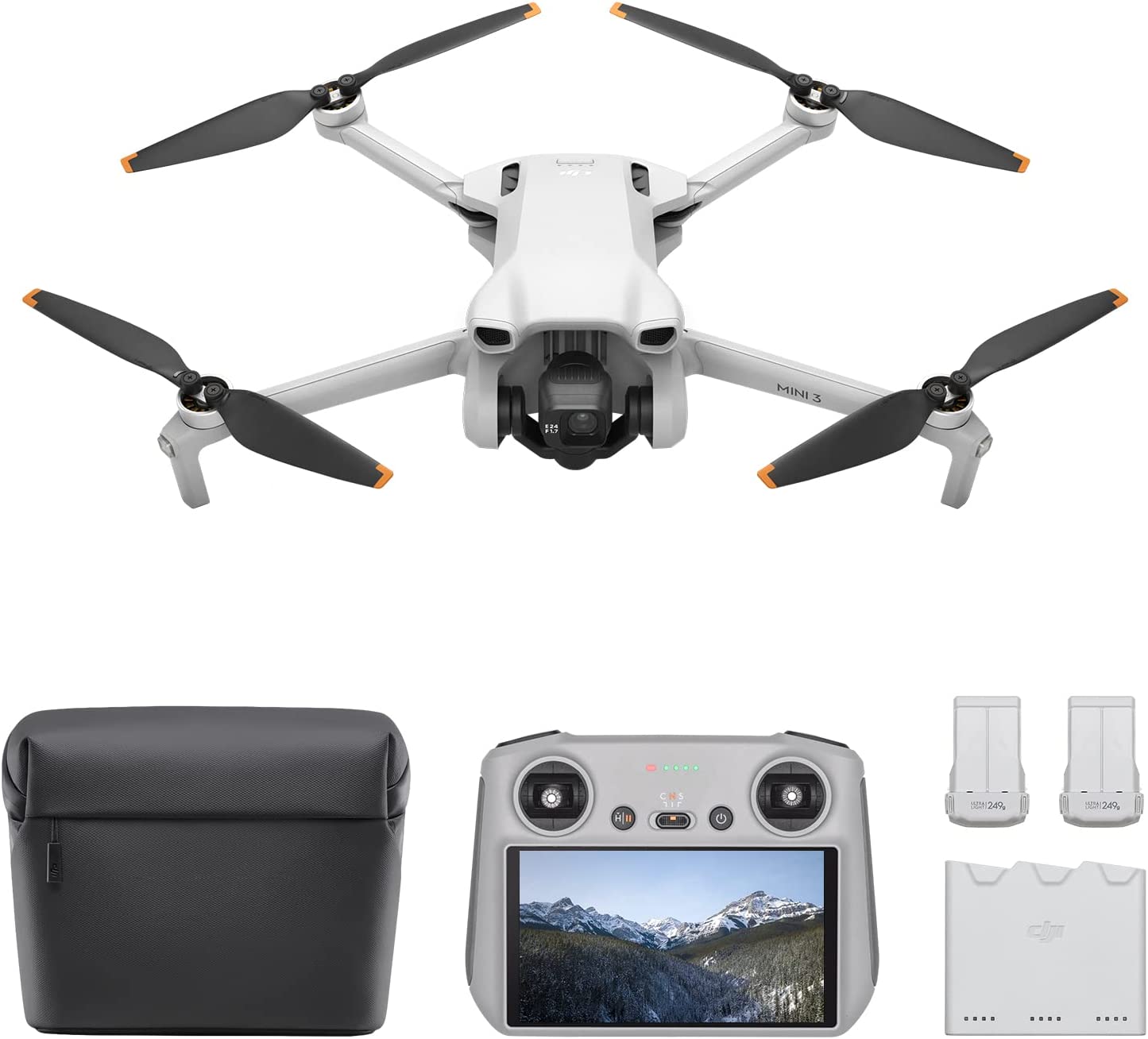 DJI Mini 3 Drone - RC Fly More Combo