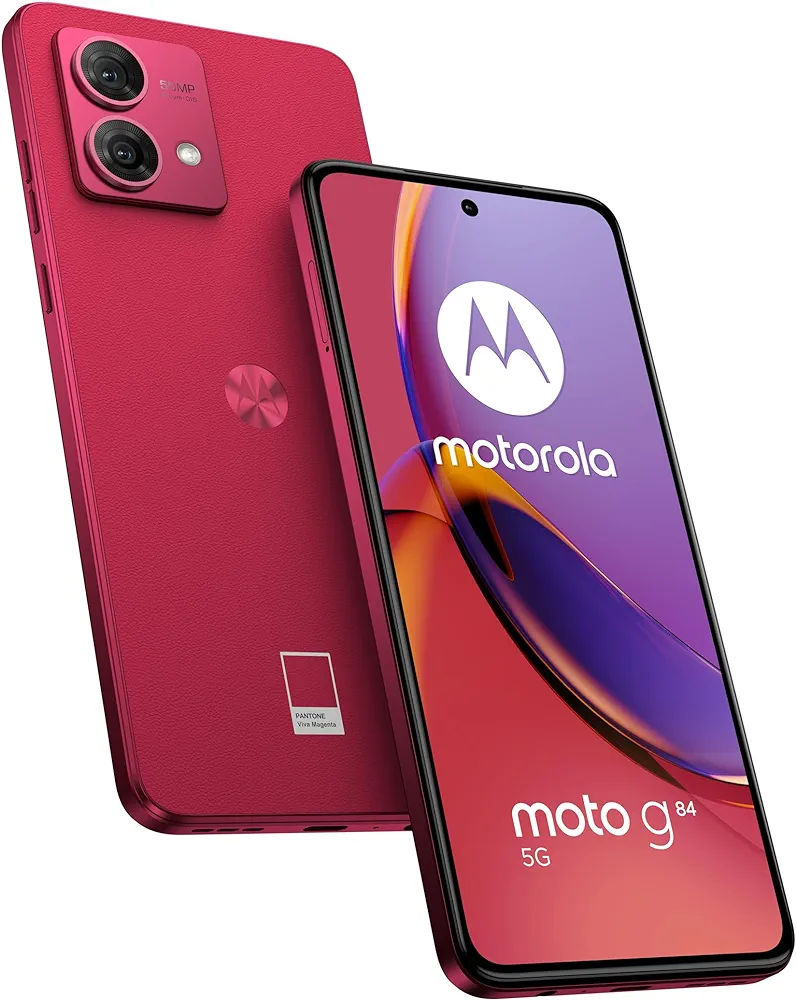 Motorola Mobile phone G84 5G 12+256 Viva Magenta Red