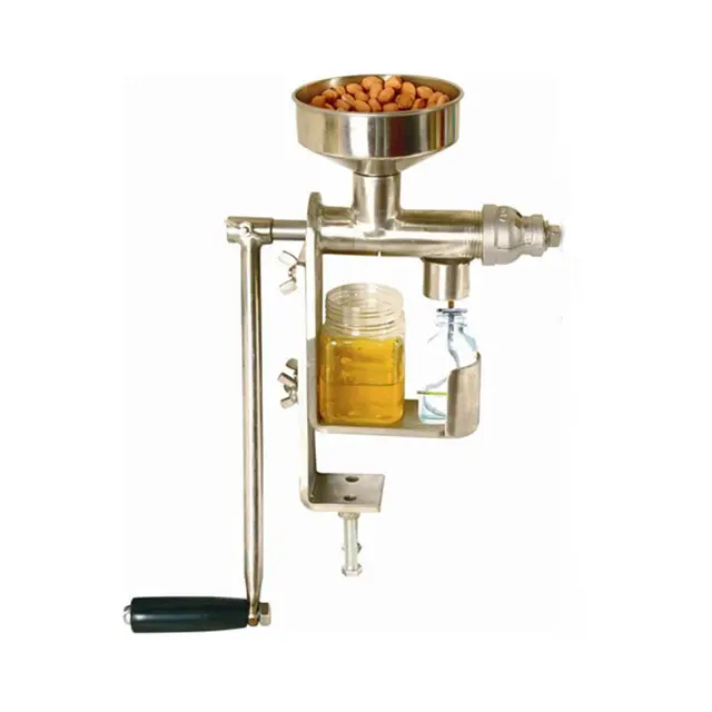 household small home cold mini oil press machine for groundnut manual oil extraction equipment
