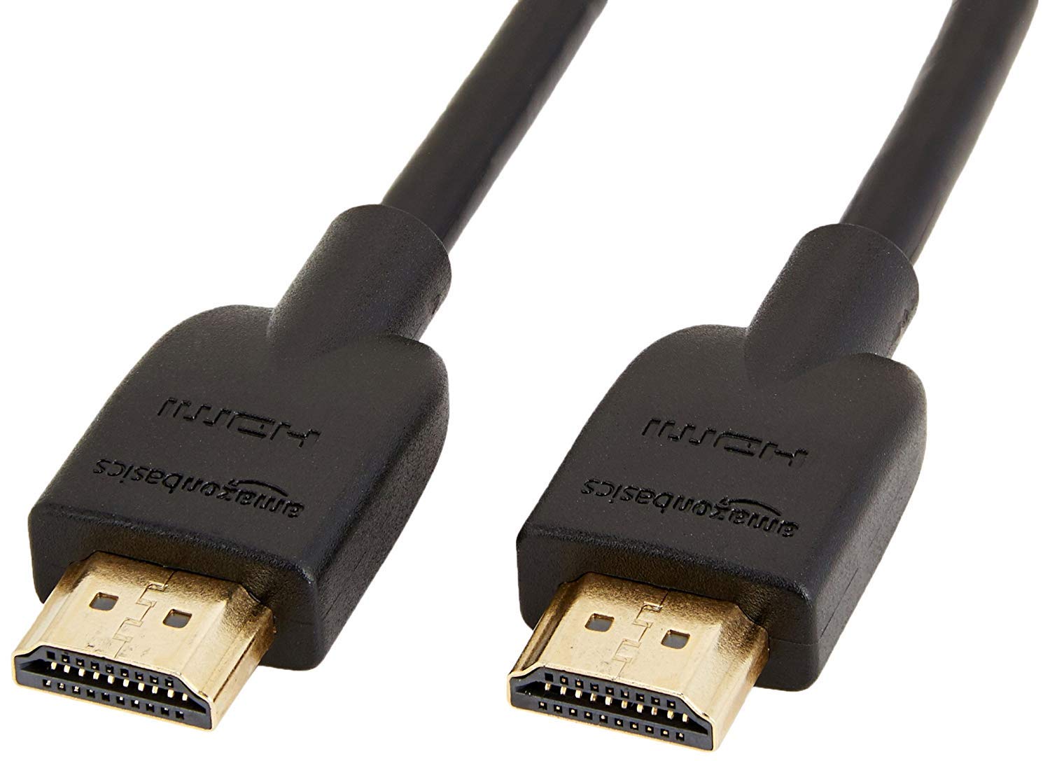 Amazon Basics HDMI Cable, 18Gbps High-Speed, 4K@60Hz, 2160p, Ethernet Ready, 6 Foot, Black