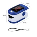 Fingertip Pulse Oximeter Blood Oxygen Saturation Detector