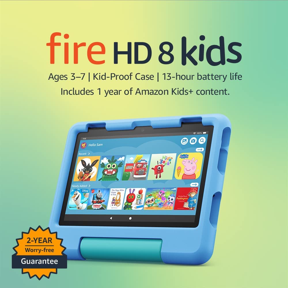 Amazon Fire HD 8 Kids tablet: 8 inch HD display 32GB