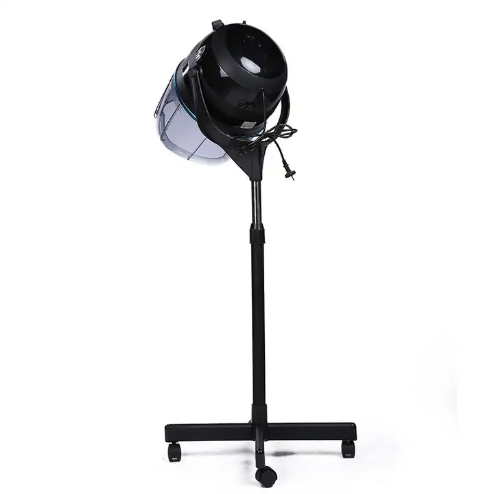 Stand Hair Dryer for Salon Professional Bonnet Hooded Standing Hair Dryer with Wheels and Adjustable Height