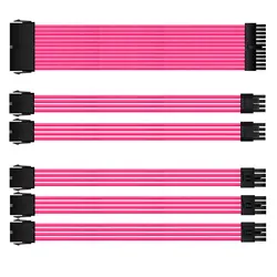 Wholesale 16AWG Power Extension Cable Connecting With Motherboard For Gaming PC 24Pin/4+4Pin/6+2Pin