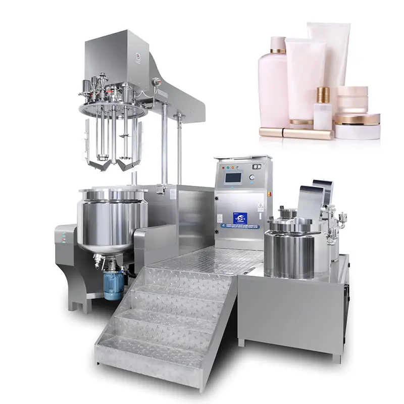 Cosmetic cream mixer/Vacuum homogeneous emulsifying machine/Cosmetic machine production line