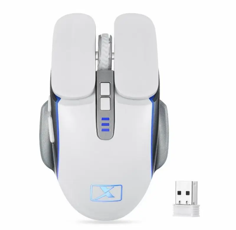 New Style Hot Sell Glowing Gaming Mouse 2.4ghz PC Wireless  Mouse Computer Accessories Office LED 3D USB Optical Stock