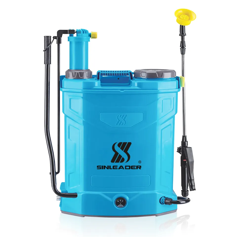 Sinleader 20L Water Spray Machine 2 In 1 Blue Electric Motor Manual Pressure Agricultural Backpack Garden Sprayer