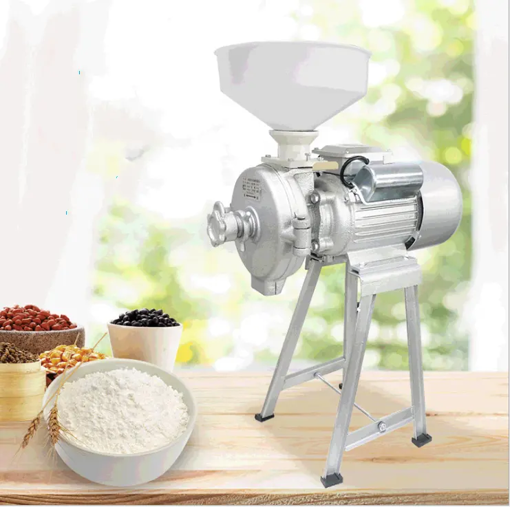 Wet And Dry Small Home Use Grains Grinder Grain Milling Machine/Grain Mill Grinder
