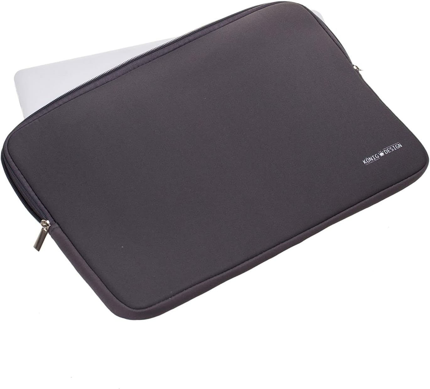 König Design Laptop Bag Laptop Sleeve 13 Inch Shockproof Notebook Bag Laptop Protective Case Notebook Sleeve Case PC Laptop Protective Case Grey