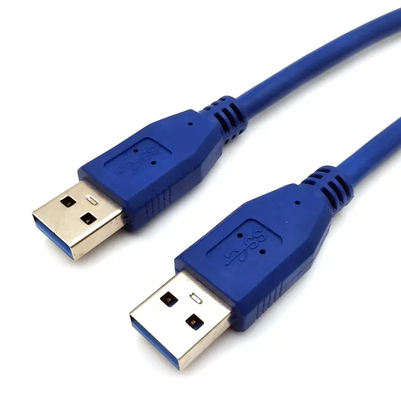 0.5m USB 3.0 Type A Male To Type A Male Extension Cable USB Data Cable Extender Computer Accessories