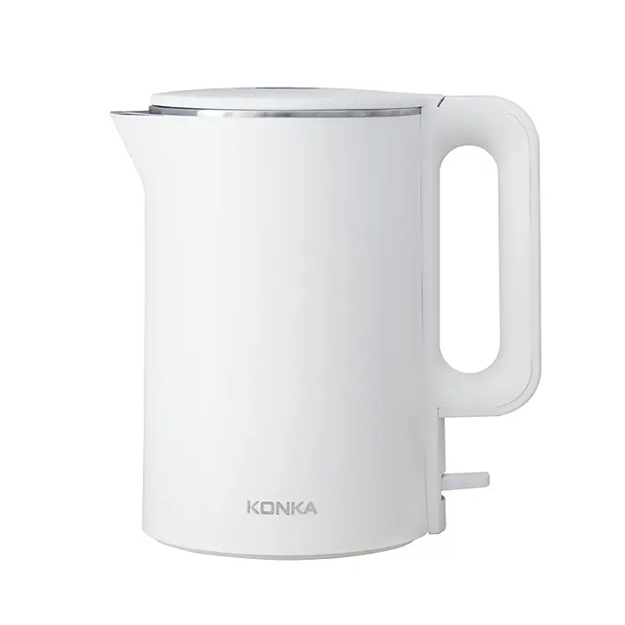 Electric Kettle Anti-Drying White Household 304 stainless Steel 
