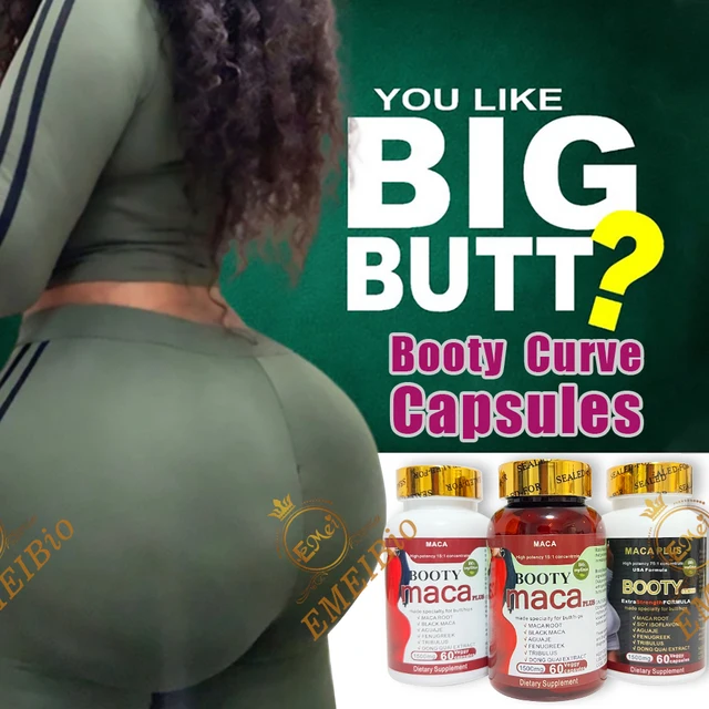 Ultimate Maca Pills for but and hips enlargement 