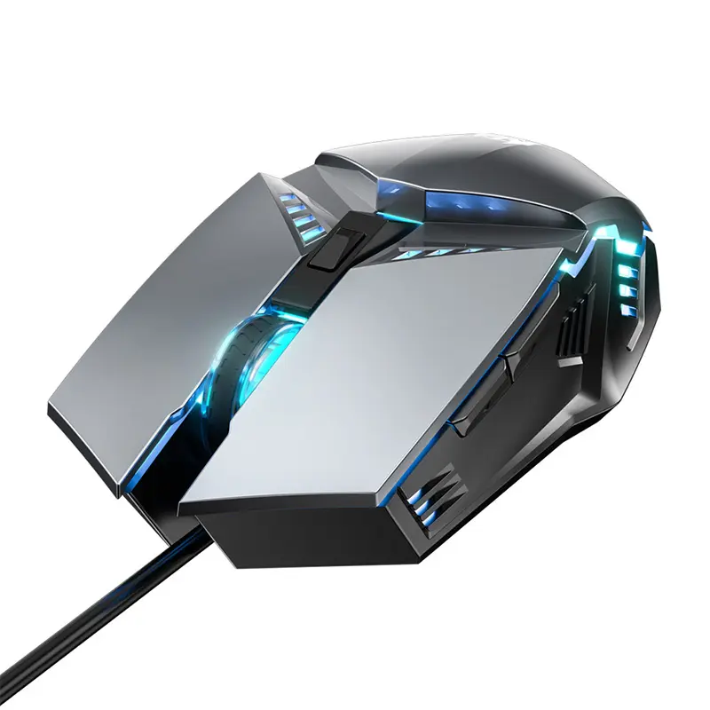 PC Gaming Mouse Wired Ergonomic Mouse Ultra Light Laptop Computer Accessories Office Silent Vertical USB Mouse