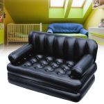 Blow Up Sofa O Bed Inflatable Couch Double Chair Indoor Outd