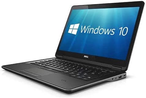 Dell Laptop PC Latitude E7250 12.5-inch Core i5-5300U 8GB 128GB SSD WebCam HDMI WiFi BT Windows 10 Professional Laptop PC